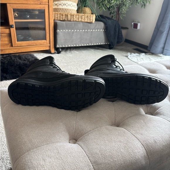 Nike ACG Woodside II Men Sz 10.5 High Top Black Granite Leather Waterproof Boots - Picture 4 of 4